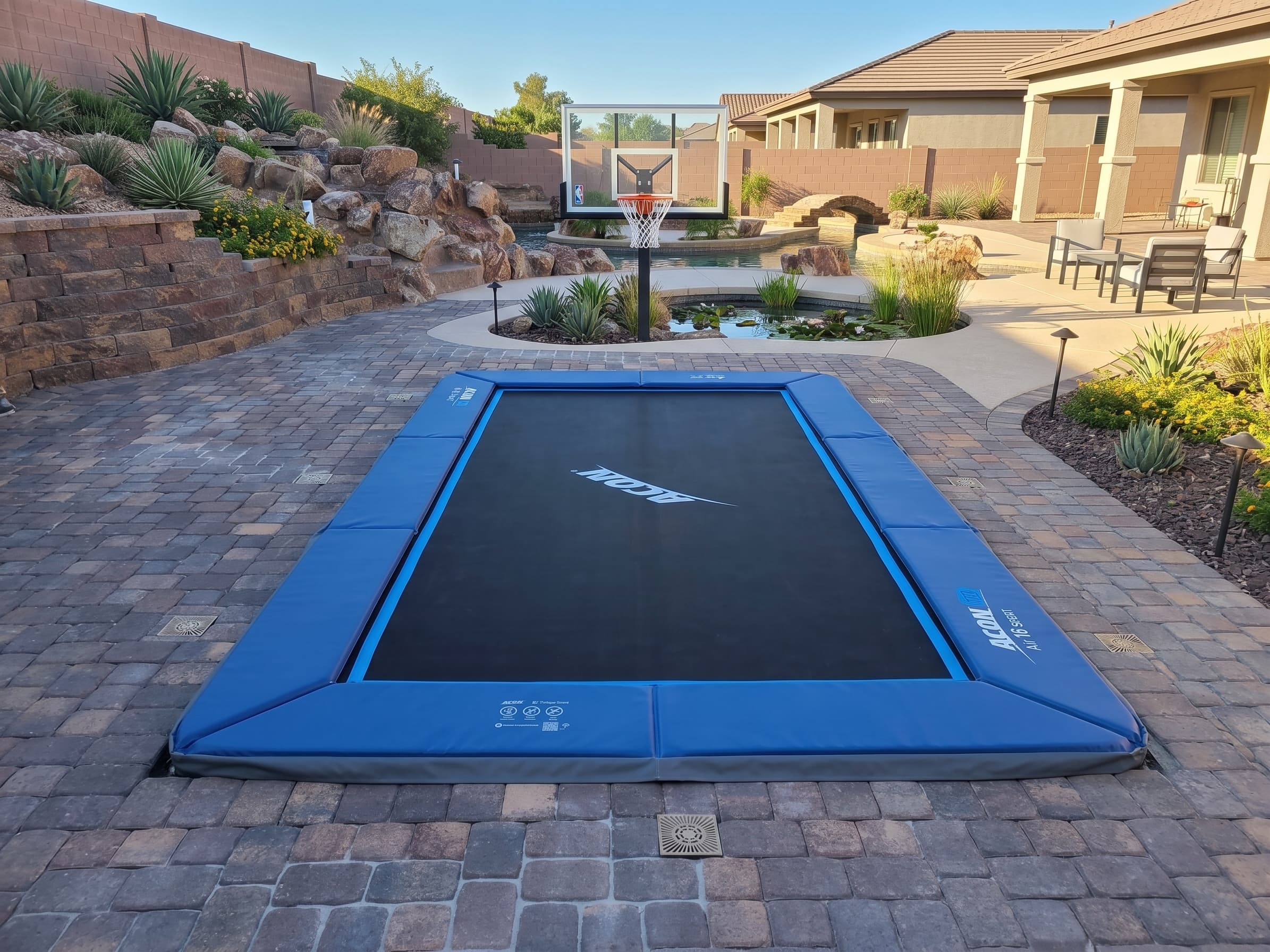 Why You Need an In Ground Trampoline Retaining Wall