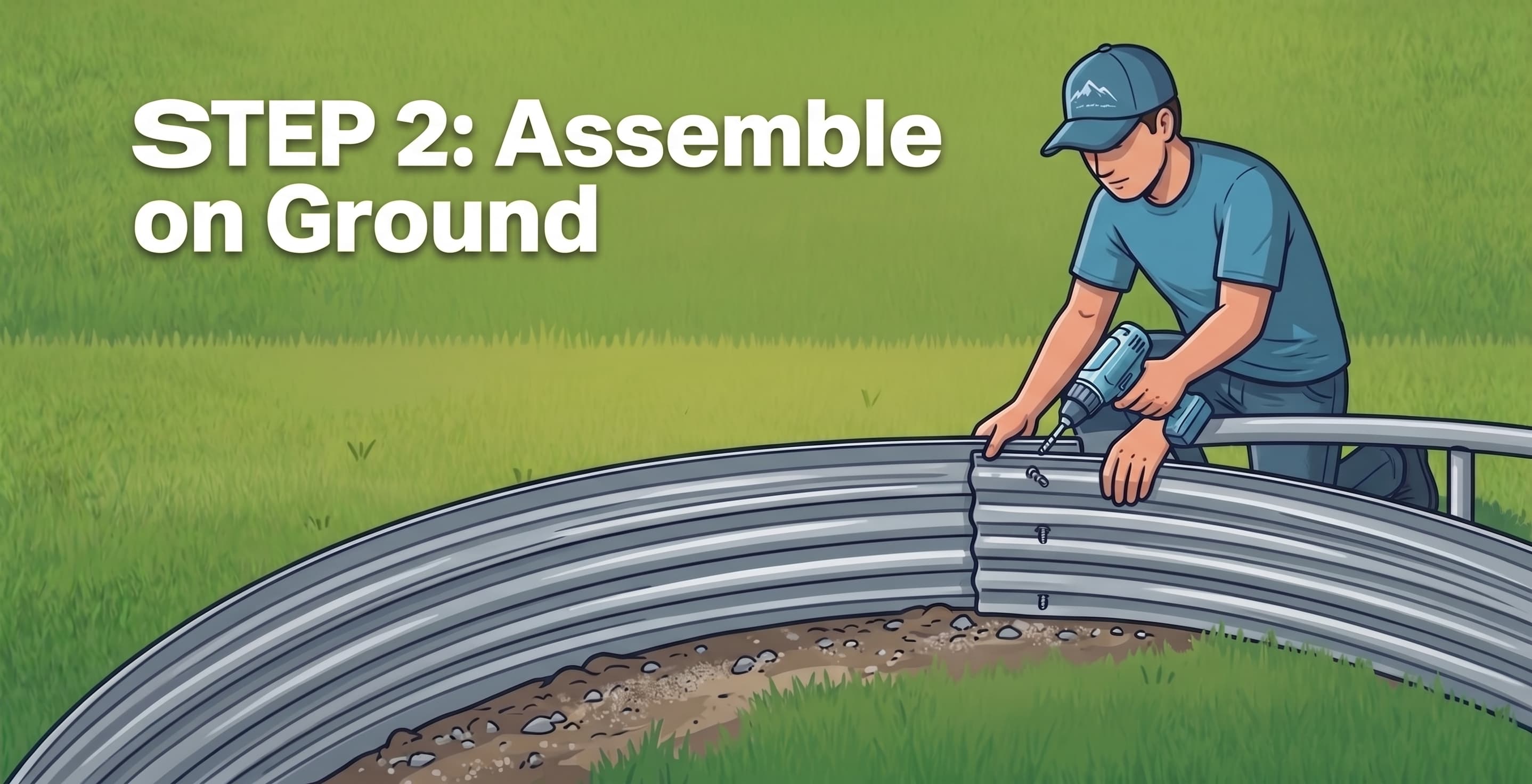 Step 2: Assemble on ground